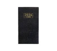Cnrfeoap Planificateur hebdomadaire 2026 de poche coloré avec pages lignées à couverture rigide pour l'école, extracteur de vitesse manuel
