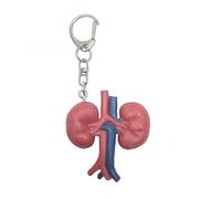 Cnrfeoap Porte-clés élégant inspiré d'un orgue fabriqué avec gravure adaptée aux personnes aux prises avec des troubles émotionnels, Rein, taille unique