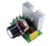 Cnrfeoap Régulateur d'électricité SCR 220 V 4000 W - Variateur d'intensité - Thermostat électronique - Module régulateur de vitesse du moteur