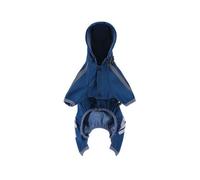 Cnrfeoap Veste d'hiver pour chien avec bande réfléchissante et capuche - Couleur vive - Coupe-vent - Pour petits chiens et grands - Imperméable avec boucle de traction