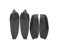 CNSJSS Accessoire d'intérieur 4 pièces de Style de Voiture accoudoir de Porte intérieure Panneau de Protection de Porte Garniture de Couverture pour pour Megane 3