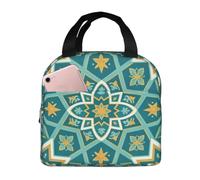 CNTDBU Alhambra Sac à déjeuner isotherme avec doublure en aluminium, boîte à déjeuner étanche pour le travail