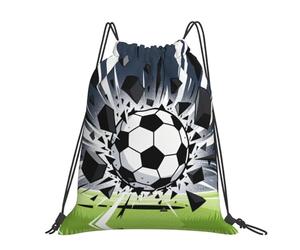 CNTDBU Ball Fragment Explode Grand sac à dos étanche et léger pour gym, sport, sac à dos décontracté avec cordon de serrage pour voyage randonnée