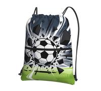 CNTDBU Ball Fragment Explode Sac à dos avec cordon de serrage avec fermeture éclair, imperméable, léger, sac à dos pour gym, sport, sac à dos réglable pour voyage, randonnée
