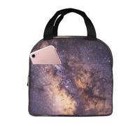 CNTDBU Blue Star Night Sac à déjeuner isotherme avec doublure en aluminium, boîte à déjeuner étanche pour le travail