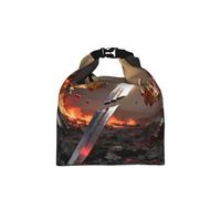 CNTDBU Broken Sword Crown Sac à déjeuner isotherme avec taille réglable, sac de transport alimentaire étanche pour un usage quotidien