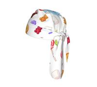 CNTDBU Candy Casquette de cyclisme respirante avec motif smiley et bandeau anti-transpiration pour casques, séchage rapide, pour homme et femme, pour la course à pied, la randonnée, noir