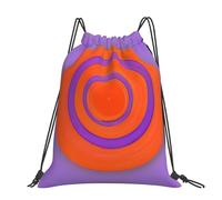 CNTDBU Circle Centre Grand sac à dos imperméable et léger pour le sport, sac à dos décontracté avec cordon de serrage pour voyage, randonnée
