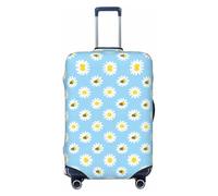 CNTDBU Daisy Bee Housse de protection élastique sans couture pour valise de voyage, résistante aux rayures, s'adapte à la plupart des valises, Noir , M, Bohémien