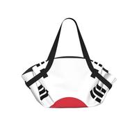 CNTDBU Drapeau de la République de Corée - Couverture de pique-nique 2 en 1 - Tapis rond pliable et imperméable pour plage, parc - Sac fourre-tout portable avec poches de rangement pour aventures en