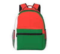 CNTDBU Drapeau de Madagascar Sac à dos léger et décontracté pour adultes Grande capacité Sac à dos de voyage avec sangles rembourrées Sac de transport résistant à l'eau