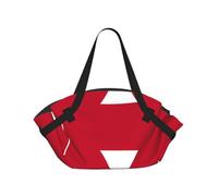 CNTDBU Drapeau des îles Wallis et Futuna 2 en 1 - Couverture de pique-nique pliable et imperméable - Tapis rond pour plage, parc - Sac fourre-tout portable avec poches de rangement pour les aventures
