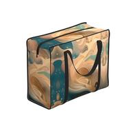 CNTDBU Dunhuang Mystery Sac fourre-tout résistant imperméable réutilisable avec fermeture éclair, sac de rangement pliable pour voyage, pique-nique