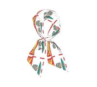 CNTDBU Écharpe en soie pour femme