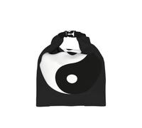 CNTDBU Flat Tao Symbol Sac à déjeuner isotherme avec taille réglable, étanche pour un usage quotidien