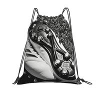 CNTDBU Grand sac à dos imperméable et léger pour chaussures de football, sac à dos décontracté avec cordon de serrage pour voyage, randonnée