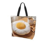 CNTDBU Grand sac fourre-tout léger et résistant à l'eau avec coussin pour œufs au plat pour le travail, les voyages, un usage quotidien