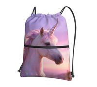 CNTDBU Head Profile Sac à dos avec cordon de serrage avec fermeture éclair, imperméable, léger, sac à dos pour gym, sport, sac à dos réglable pour voyage, randonnée