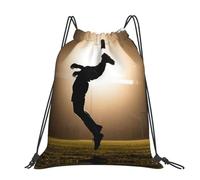 CNTDBU Header Jump Action Grand sac à dos imperméable et léger pour le sport, sac à dos décontracté avec cordon de serrage pour voyage randonnée