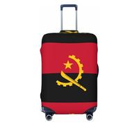 CNTDBU Housse de protection élastique pour valise, résistante aux rayures, compatible avec la plupart des valises avec drapeau de l'Angola, Noir , M, Bohémien