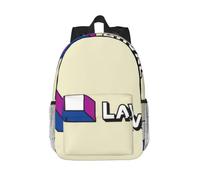 CNTDBU Laval Flag Sac à dos léger pour ordinateur portable 15" | Résistant à l'eau et ergonomique. Bretelles rembourrées. Convient aux ordinateurs portables de 15".