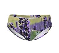 CNTDBU Lavender Butterfly Field Slip triangle pour homme - Doux et extensible - Respirant - Avec pochette, taille sans étiquette - Évacuation de l'humidité - Pour un usage quotidien, Noir , XXL