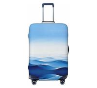 CNTDBU Marina - Housse de protection élastique pour valise, résistante aux rayures, convient à la plupart des valises bleues, Noir , S, Bohémien