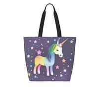 CNTDBU One-Horse Star Tyvek Sac fourre-tout réutilisable en papier léger et pliable, imperméable, durable, respectueux de l'environnement pour le shopping, le travail, les voyages