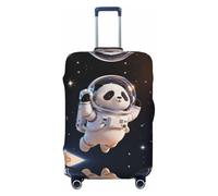 CNTDBU Panda Astronaute Space Housse de protection élastique pour bagages de voyage résistante aux rayures Compatible avec la plupart des valises, Noir , XL, Bohémien