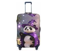 CNTDBU Panda Wizard Magic Housse de protection élastique pour valise, résistante aux rayures, s'adapte à la plupart des valises, Noir , L, Bohémien