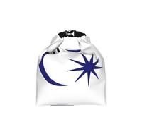CNTDBU Sac à déjeuner isotherme avec motif drapeau du sultan de Johor - Taille réglable - Étanche - Pour un usage quotidien
