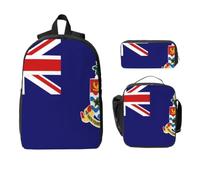 CNTDBU Sac à dos 3 en 1 avec motif drapeau des îles Caïmans