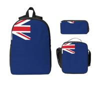 CNTDBU Sac à dos 3 en 1 avec motif drapeau des îles Turques et Caïques