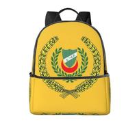 CNTDBU Sac à dos de voyage léger avec housse pour ordinateur portable Motif drapeau du Sultan de Kedah