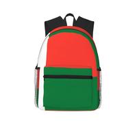 CNTDBU Sac à dos léger avec drapeau de Madagascar pour homme et femme, sac à dos décontracté pour voyage, travail, ordinateur portable pour les trajets quotidiens