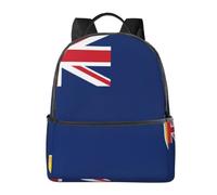 CNTDBU Sac à dos léger avec housse pour ordinateur portable Motif drapeau des îles Turques et Caïques
