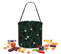CNTDBU Sac de rangement rond gothique pour Halloween | Tissu sergé léger réutilisable pouvant contenir des cadeaux essentiels pour une utilisation en fête