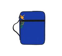 CNTDBU Sac fourre-tout avec poignées avec drapeau de l'État du Nevada - Résistant à l'eau - Pour voyage à l'église, porte-stylo, tablette, journal