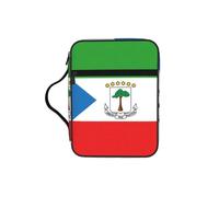 CNTDBU Sac fourre-tout avec poignées - Motif drapeau de la Guinée équatoriale - Résistant à l'eau - Pour voyage à l'église, porte-stylo, tablette, journal