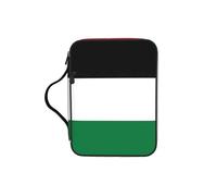 CNTDBU Sac fourre-tout avec poignées - Motif drapeau de l'État de Palestine - Résistant à l'eau - Pour voyage à l'église, porte-stylo, tablette, journal