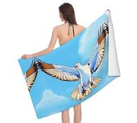 CNTDBU Seagulls in flightServiette de bain en microfibre super absorbante à séchage rapide, douce et légère pour le camping, la salle de sport, imprimé vif