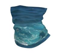 CNTDBU The Deep Ocean Bandeau de sport multifonction sans couture extensible pour cyclisme, course à pied, randonnée, plage, ski