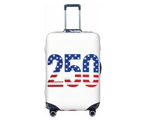 CNTDBU Two Fifty Stars Housse de protection élastique pour valise, résistante aux rayures, s'adapte à la plupart des valises, Noir , M, Bohémien