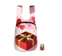 CNTDBU Valentine Heart Sac à dos pliable 16 l léger et pliable pour voyage Sac à dos de randonnée imperméable avec fermeture éclair pour homme et femme