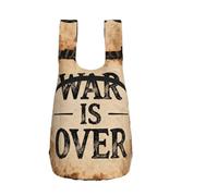 CNTDBU War Is Over Sac à dos pliable 16 l léger et pliable pour voyage Sac à dos de randonnée imperméable avec fermeture éclair pour homme et femme