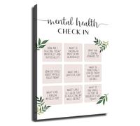 CNTUSRXT Uplifting Quotes Wall-Art for Mental Health Self Care Inspirational Poster Room Aesthetics(Framed,16x24inch(40x60cm))
