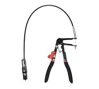 CNWOOAIVE Pince de serrage flexible à longue portée, pince à ressort flexible, outils de réparation d'entretien de voiture pour tuyaux de carburant, tuyaux d'huile, radiateur