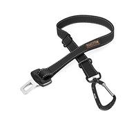 CNXUS Paw Dog Seat Belt | Pet Safety Belt, Created with Human Seatbelt Material. All-Metal Hardware with Adjustable Length Strap. Keep Your Dog Secure in The Car