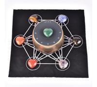 CNYANFEI Ensemble de bols chantants tibétains électroniques avec 7 pierres chakra en forme de cœur, 9 modes audio pour la méditation, le soulagement du stress, le yoga et la thérapie sonore