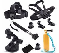 CNYO® 10 en 1 Accessoires Set Pour Gopro 5 4 3 + 3 SJ4000 Sport Action Caméra Kit Accessoire # F3505